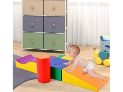 6 blocos de construção gigantes - para escalar, deslizar e rastejar - PU