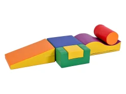 6 blocos de construção gigantes - para escalar, deslizar e rastejar - PU