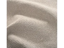1 Cadeira em tecido chenille - pés de metal dourado - rotação 360° - con 5 rodas - Bege