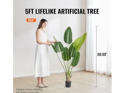 1,5 M Árvore Artificial SucceBuy do Paraíso, Planta Verde Falsa