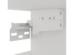 7 pcs conjunto armários de cozinha derivados de madeira Lyon branco
