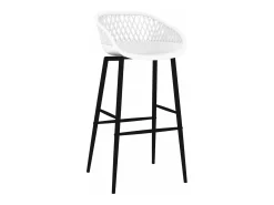 7 pcs conjunto de bar branco