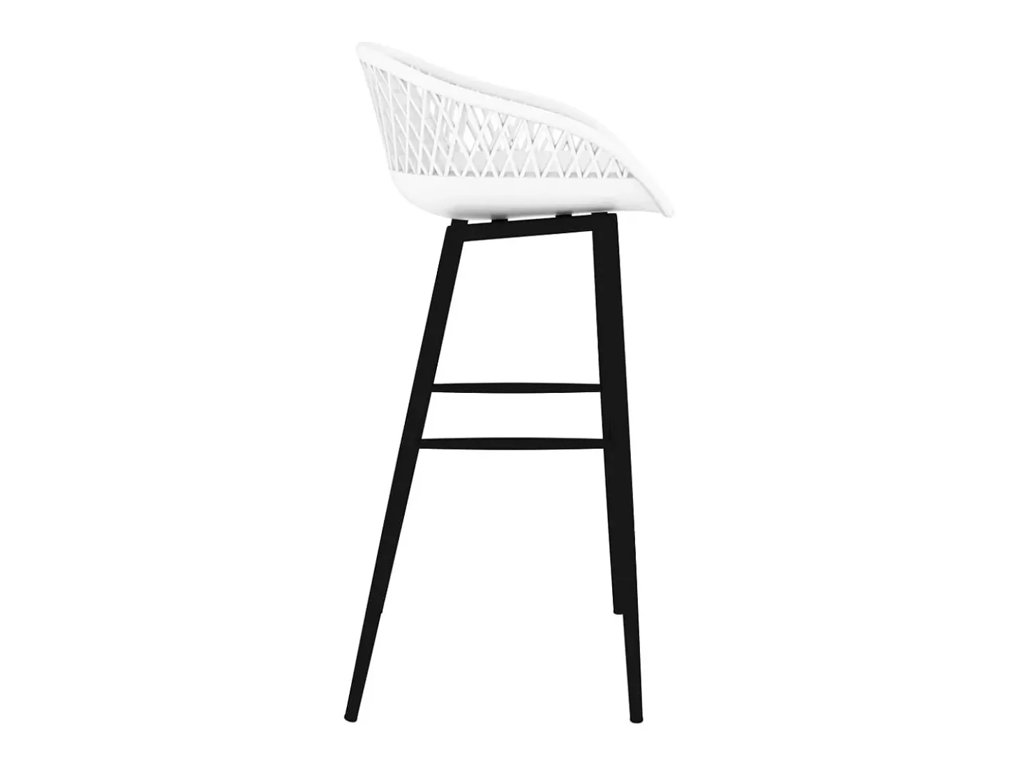 7 pcs conjunto de bar branco