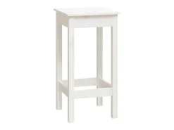 9 pcs conjunto de bar pinho maciço branco