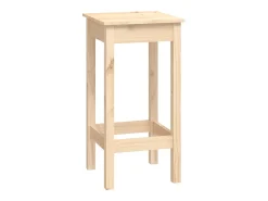 9 pcs conjunto de bar pinho maciço