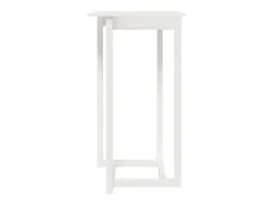 3 pcs conjunto de bar pinho maciço branco
