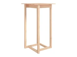 3 pcs conjunto de bar pinho maciço