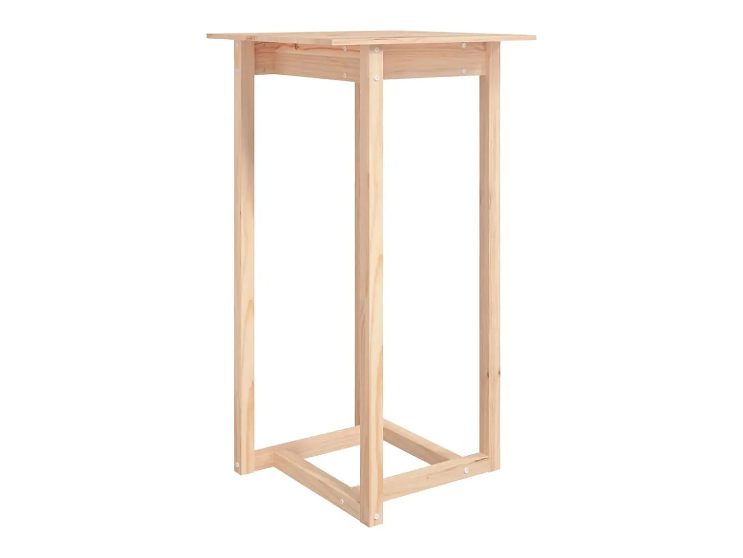 3 pcs conjunto de bar pinho maciço