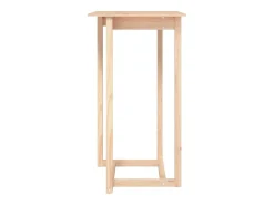 3 pcs conjunto de bar pinho maciço