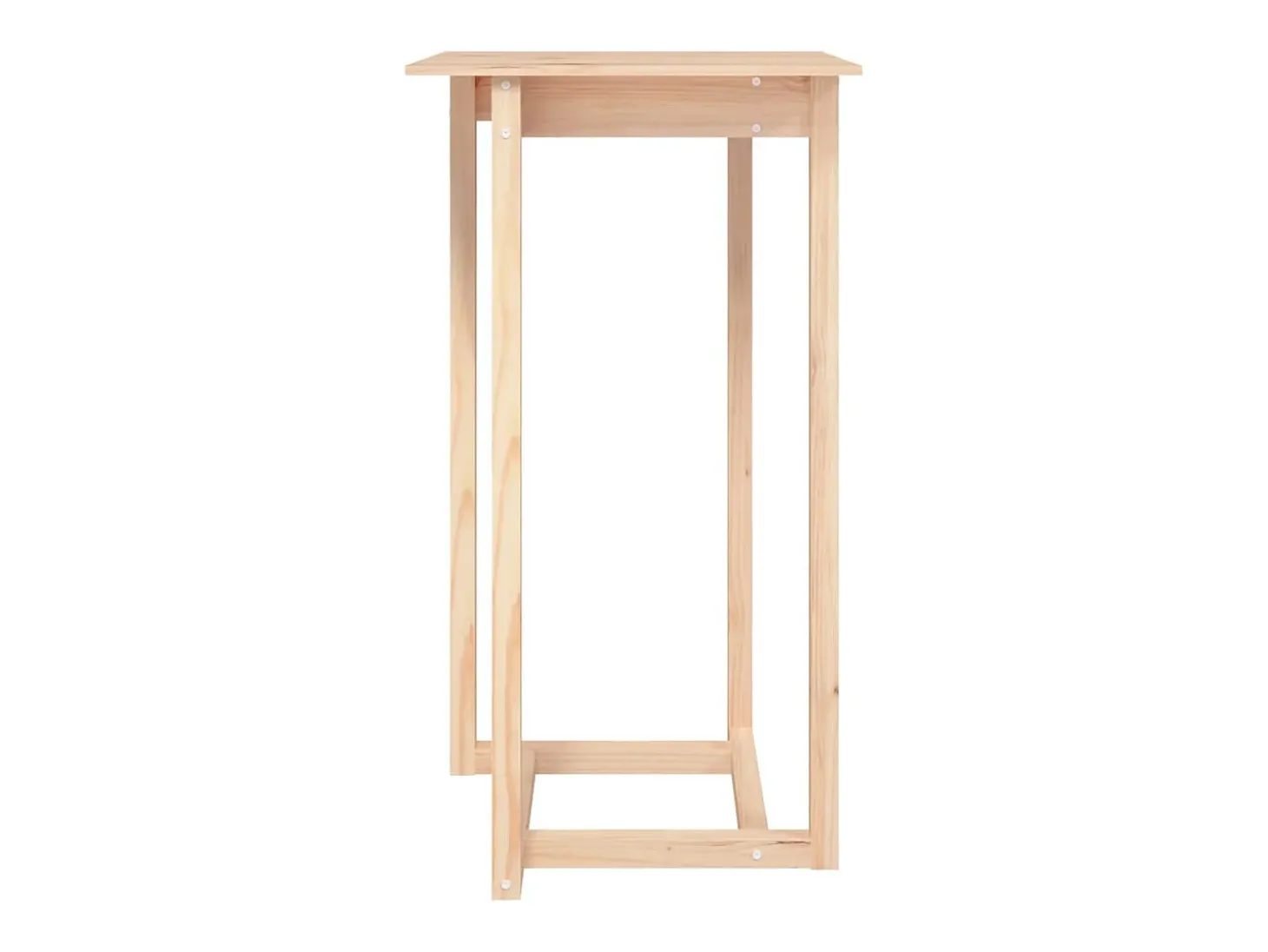 3 pcs conjunto de bar pinho maciço