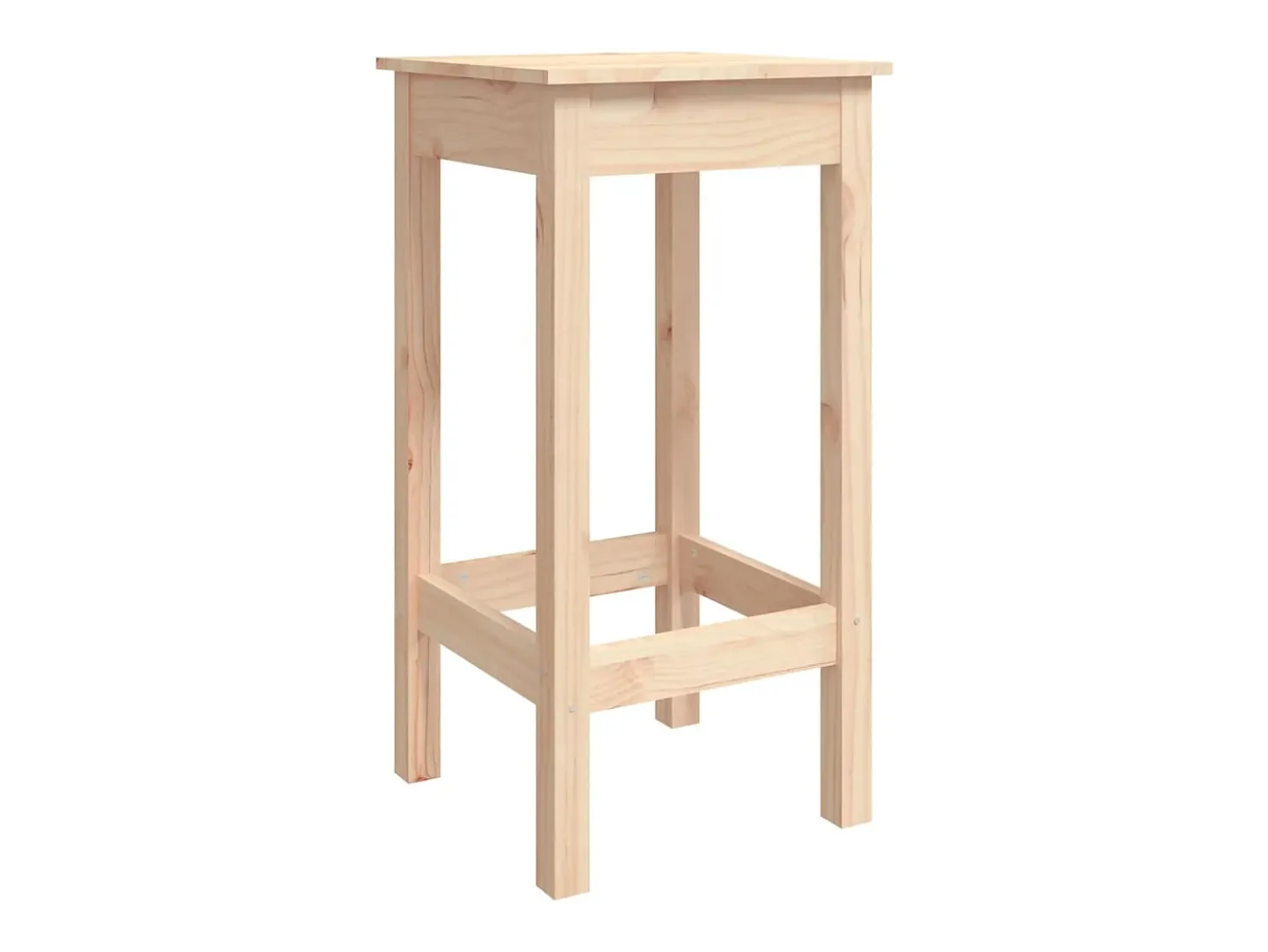 3 pcs conjunto de bar pinho maciço