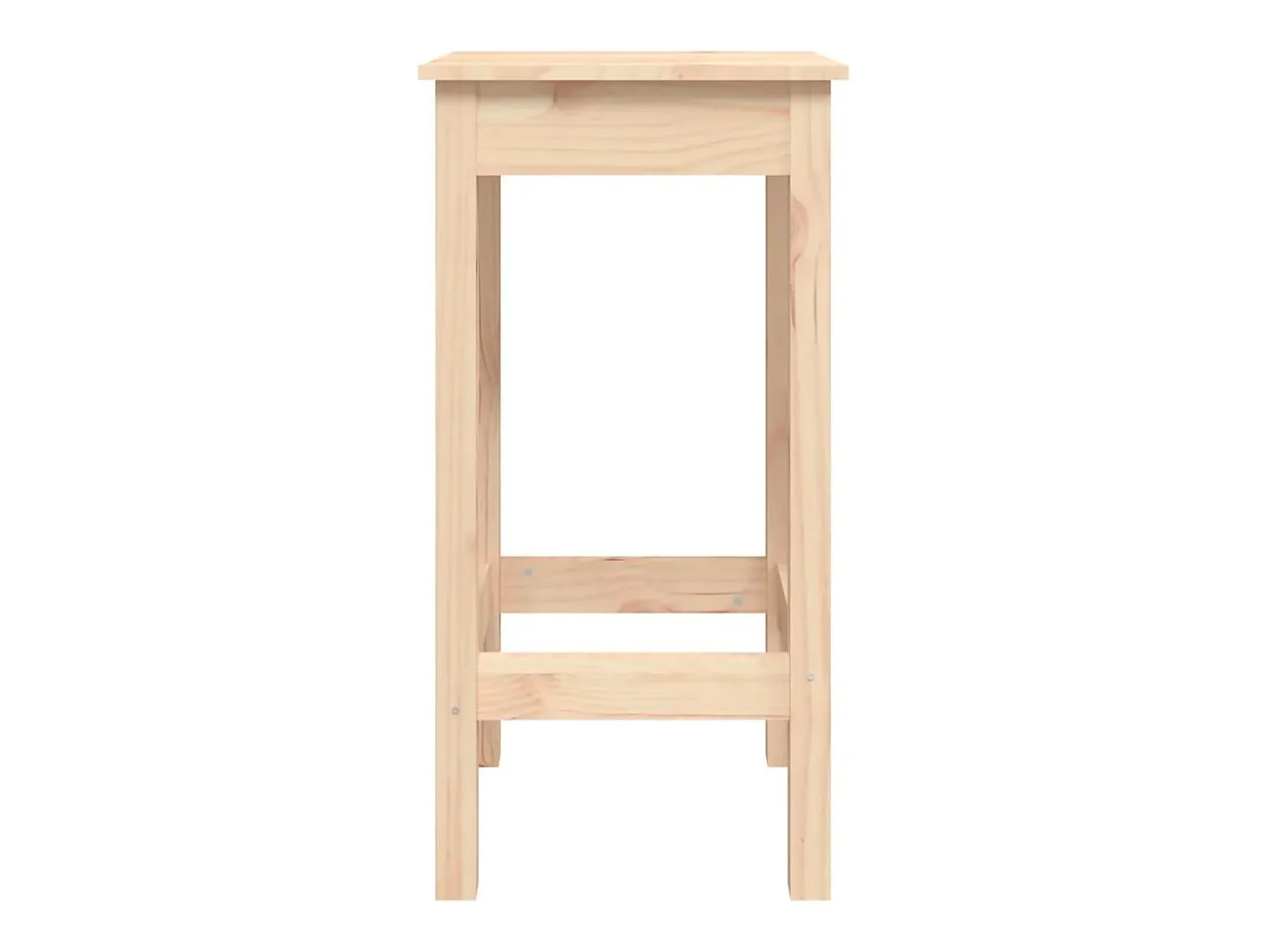 3 pcs conjunto de bar pinho maciço
