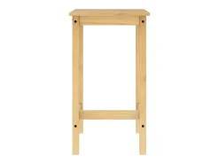 3 pcs conjunto de bar pinho maciço