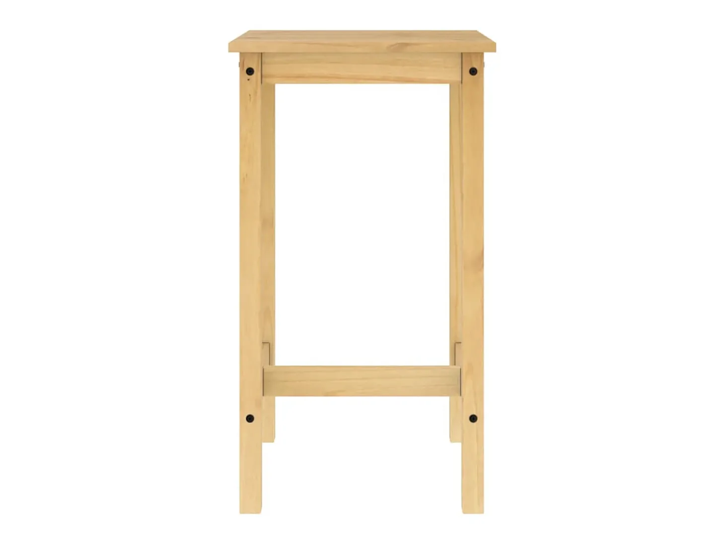 3 pcs conjunto de bar pinho maciço