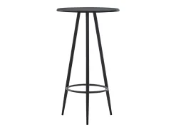 3 pcs conjunto de bar plástico preto