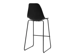 3 pcs conjunto de bar plástico preto