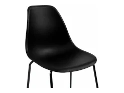 3 pcs conjunto de bar plástico preto