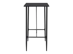 5 pcs conjunto de bar plástico preto