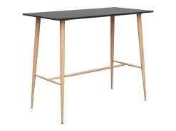 7 pcs conjunto de bar preto