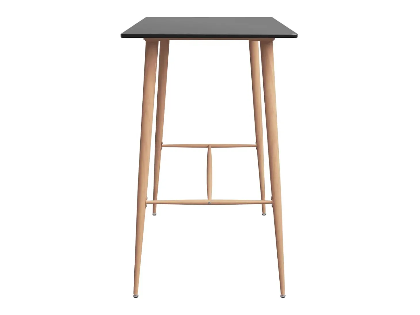 7 pcs conjunto de bar preto