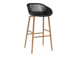 7 pcs conjunto de bar preto