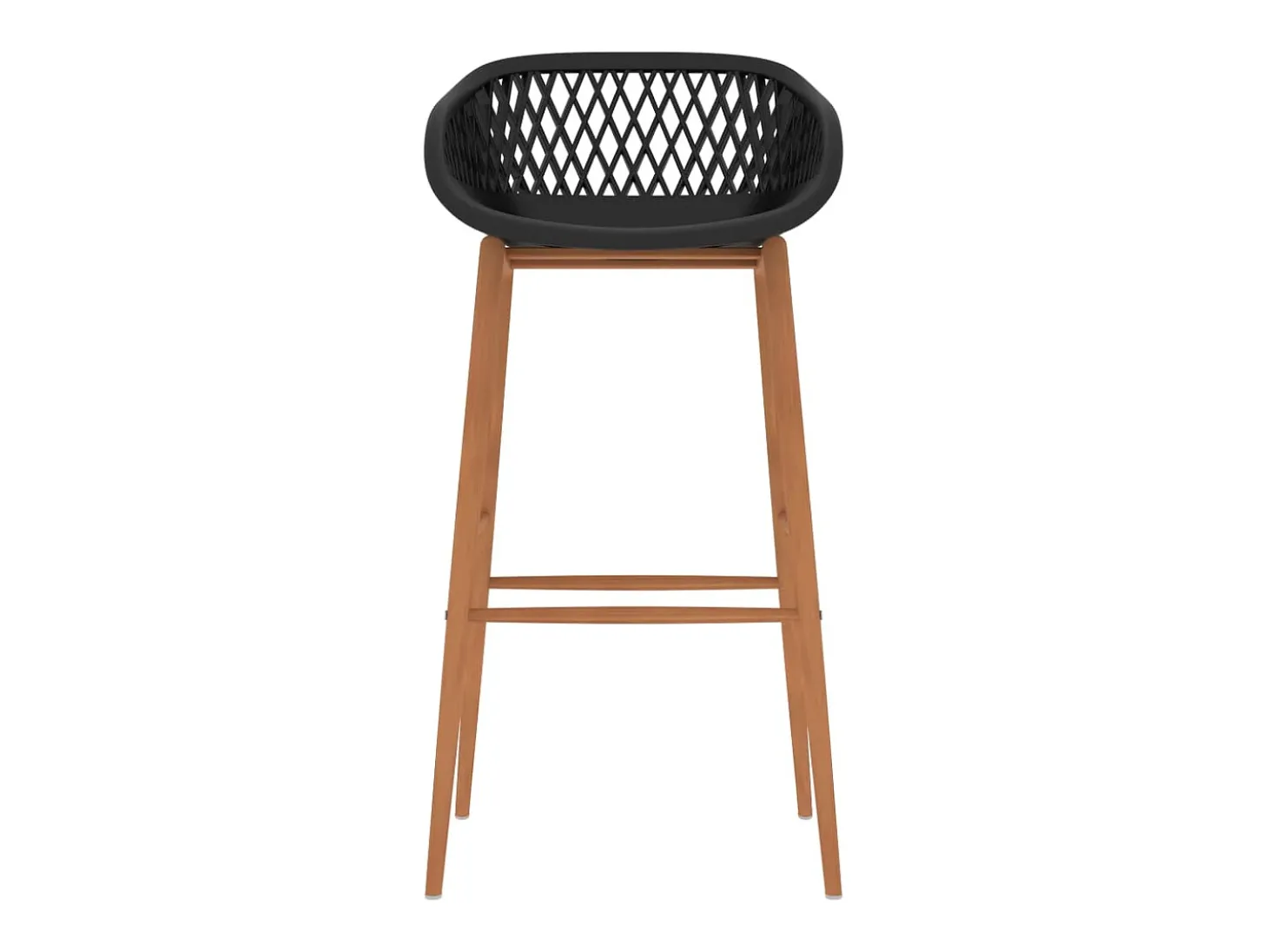 7 pcs conjunto de bar preto