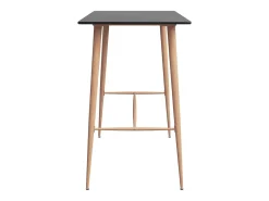 7 pcs conjunto de bar preto e cinzento