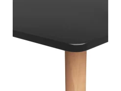 7 pcs conjunto de bar preto e cinzento