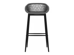 7 pcs conjunto de bar preto e cinzento