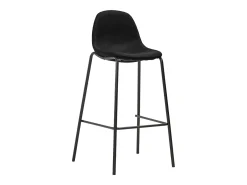 5 pcs conjunto de bar tecido preto