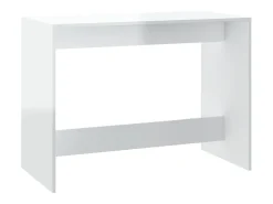 3 pcs conjunto de jantar derivados de madeira branco brilhante