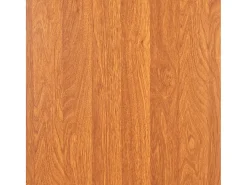 7 pcs conjunto de jantar em MDF e aço castanho