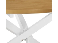 5 pcs conjunto de jantar MDF branco