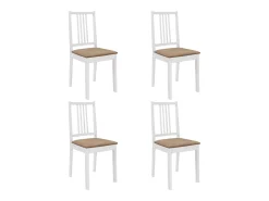 5 pcs conjunto de jantar MDF branco