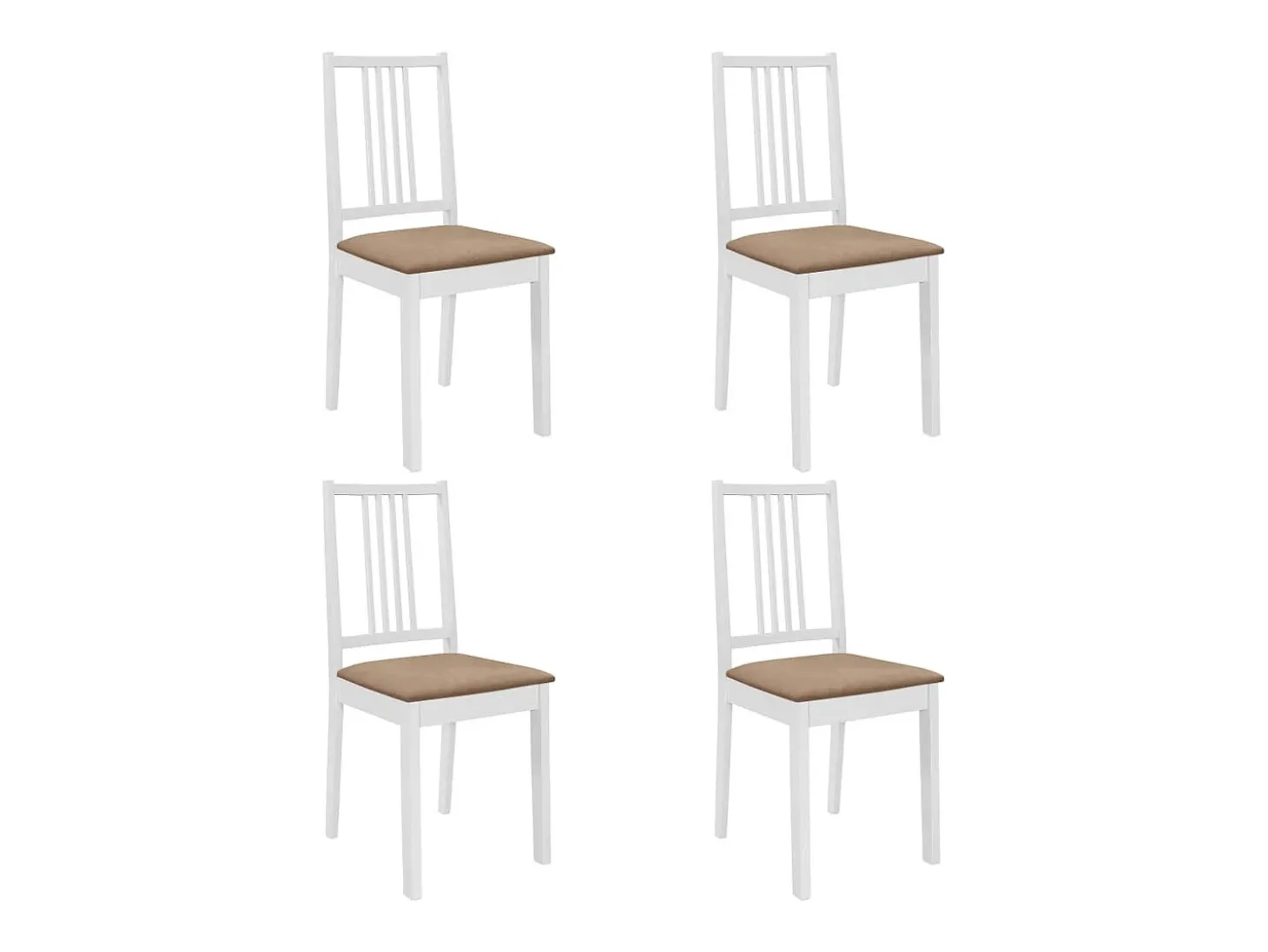 5 pcs conjunto de jantar MDF branco