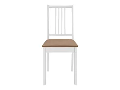 5 pcs conjunto de jantar MDF branco