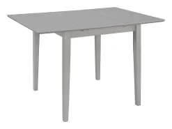 5 pcs conjunto de jantar MDF cinzento