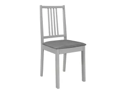 5 pcs conjunto de jantar MDF cinzento