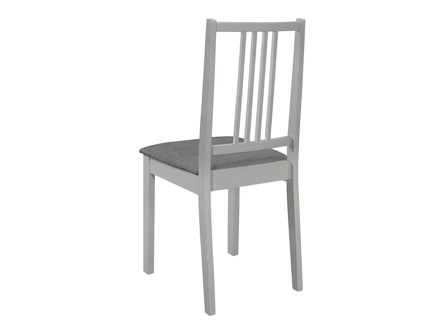 5 pcs conjunto de jantar MDF cinzento