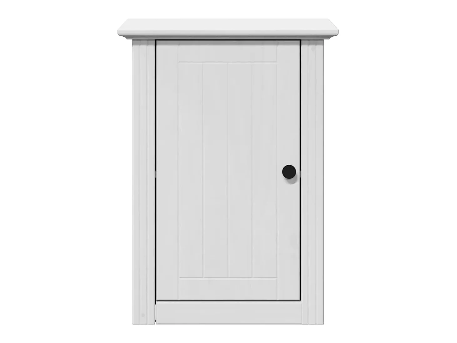 3 pcs conjunto de móveis para WC BODO pinho maciço branco