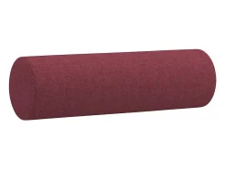 4 pcs conjunto de sofás com almofadas tecido vermelho-tinto