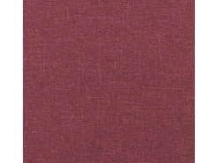 2 pcs conjunto de sofás tecido vermelho-tinto