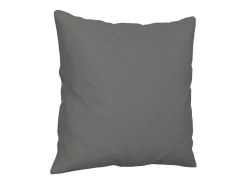 2 pcs conjunto sofás c/ almofadas microfibra cinza-escuro
