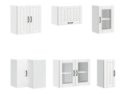11 peças armário de cozinha conjunto Lucca branco
