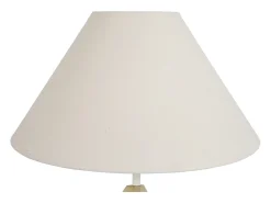 Abajur TOSEL BOIS CYLINDRE lâmpada decorativa cilindro Branco marfim D8 x H21 cm
