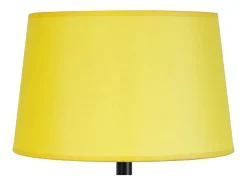 Abajur TOSEL MIKELLI tecido coluna tambor D22 x H49 cm