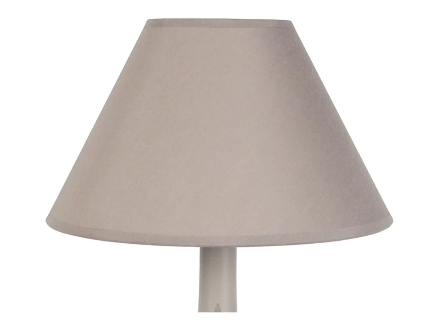 Abajur TOSEL OLYMPIA LT2 metal geométrico castanho D25 x H28,5 cm