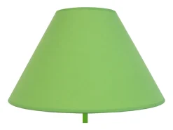 Abajur TOSEL PROVENÇALE tecido cilindro duplo bege D27 x H49 cm