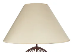 Abajur TOSEL VILI tecido coluna cilindro D30 x H54 cm