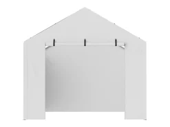 Abertura de Substituição para Abrigo de Carro SucceBuy, 304,8 x 609,6 cm, com Parede Lateral, Branco